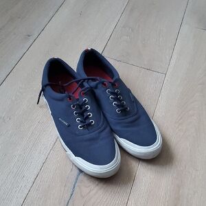Tommy Hilfiger Men's Blue Canvas Sneakers
